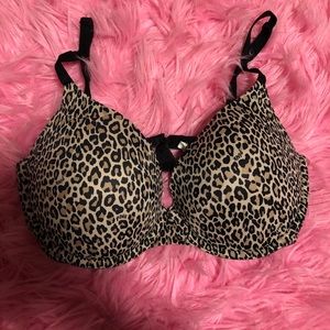VS PINK Cheetah Print Push-Up bra